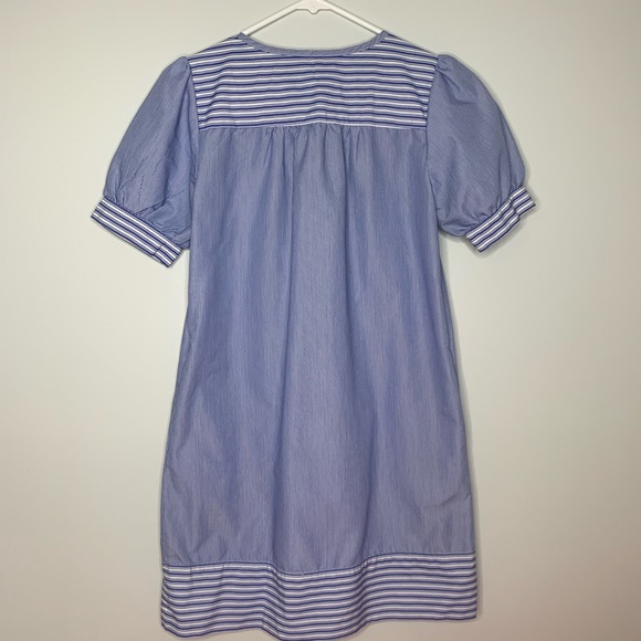 Blue striped Tibi Dress. - Picture 2 of 5